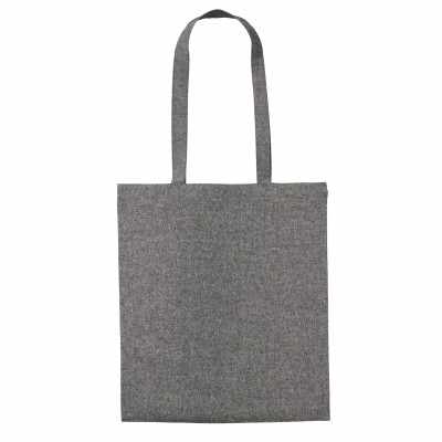Shopper in cotone riciclato con manico lungo