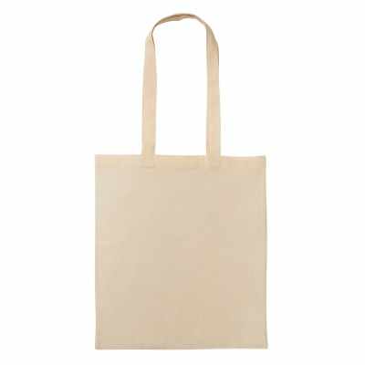 Shopper in cotone riciclato con manico lungo