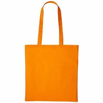 Shopper in cotone con manico lungo