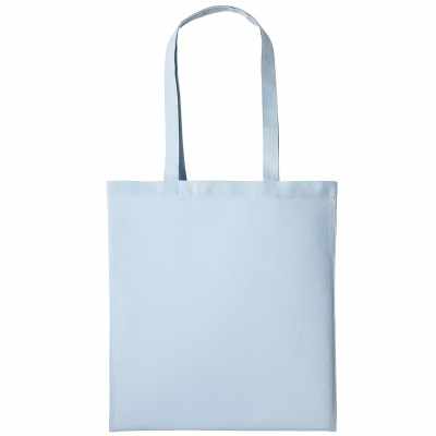 Shopper in cotone con manico lungo