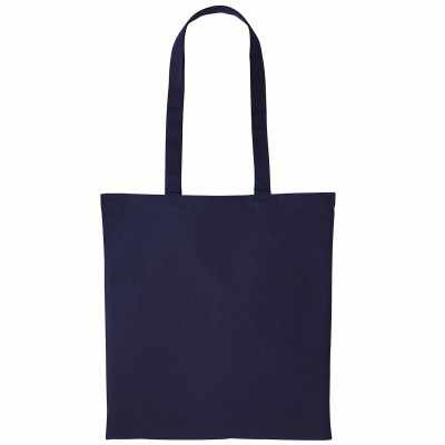 Shopper in cotone con manico lungo