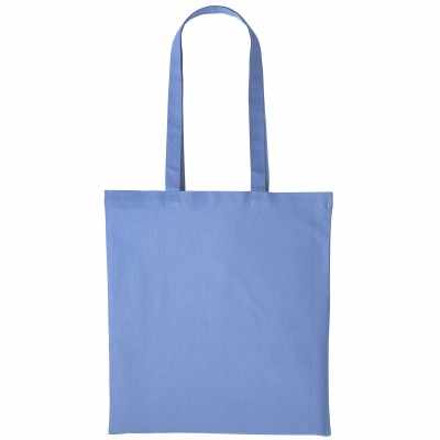 Shopper in cotone con manico lungo