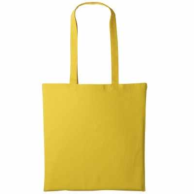 Shopper in cotone con manico lungo