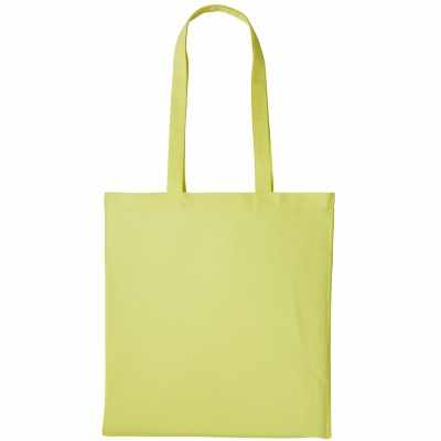Shopper in cotone con manico lungo