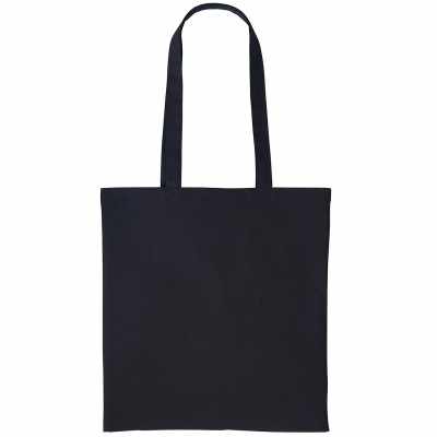 Shopper in cotone con manico lungo