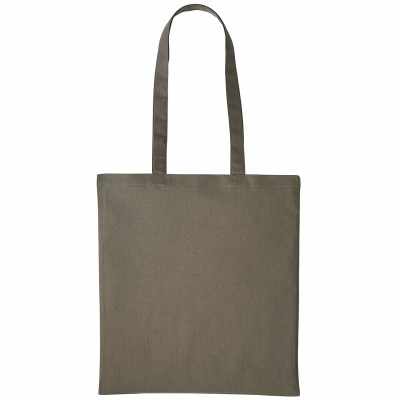 Shopper in cotone con manico lungo
