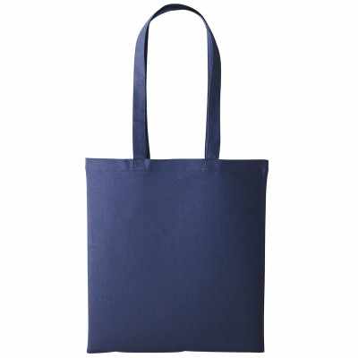 Shopper in cotone con manico lungo