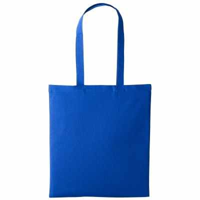 Shopper in cotone con manico lungo