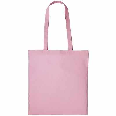 Shopper in cotone con manico lungo