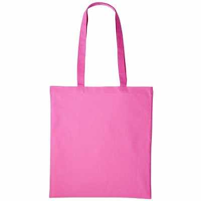 Shopper in cotone con manico lungo