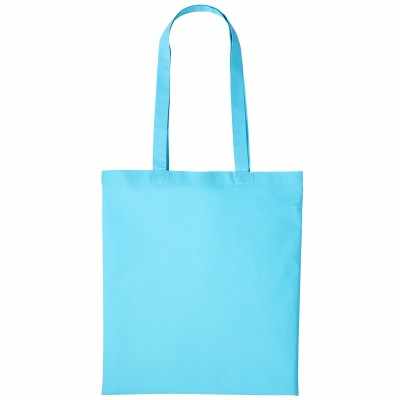 Shopper in cotone con manico lungo