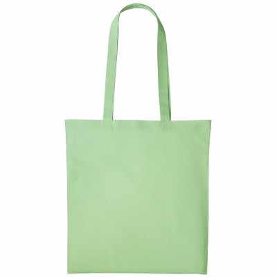 Shopper in cotone con manico lungo