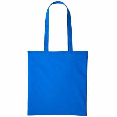 Shopper in cotone con manico lungo