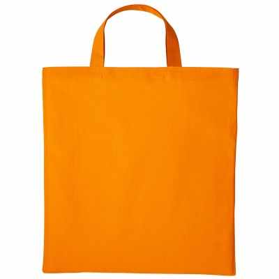 Shopper in cotone con manico corto Shopper in cotone con manico corto