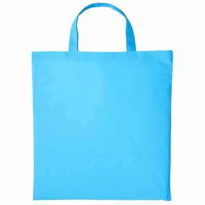Shopper in cotone con manico corto Shopper in cotone con manico corto