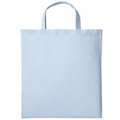 Shopper in cotone con manico corto Shopper in cotone con manico corto