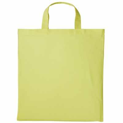 Shopper in cotone con manico corto Shopper in cotone con manico corto