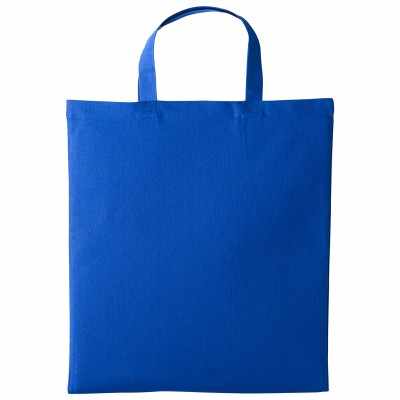 Shopper in cotone con manico corto Shopper in cotone con manico corto