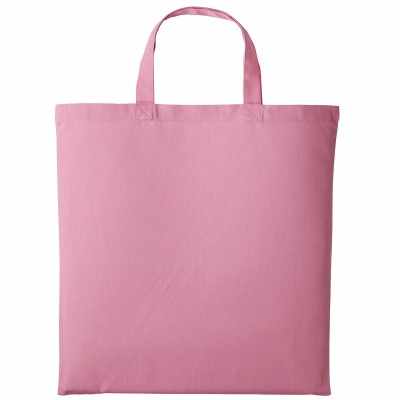 Shopper in cotone con manico corto Shopper in cotone con manico corto