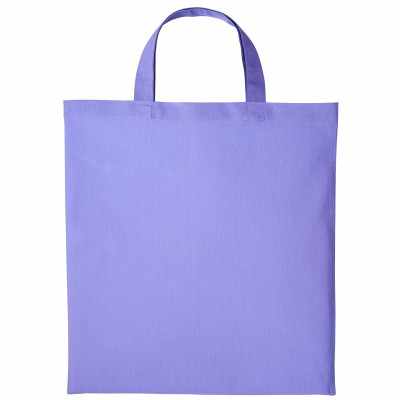 Shopper in cotone con manico corto Shopper in cotone con manico corto