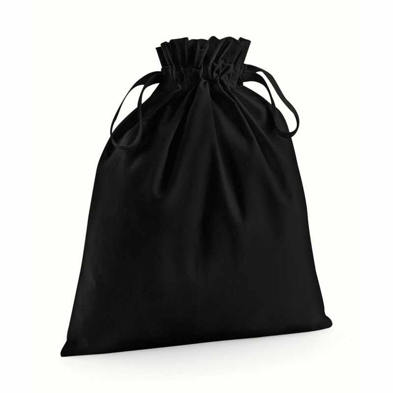 Borsa con coulisse in cotone biologico - cod. RWWM118
