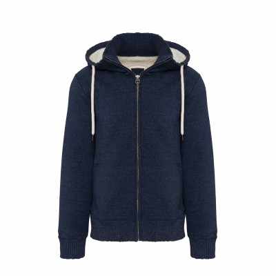 Giacca vintage in pile foderata in sherpa - cod. RWK2312