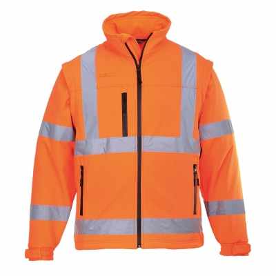 Giacca softshell ad alta visibilità (3L) (S428) - cod. RWPW092