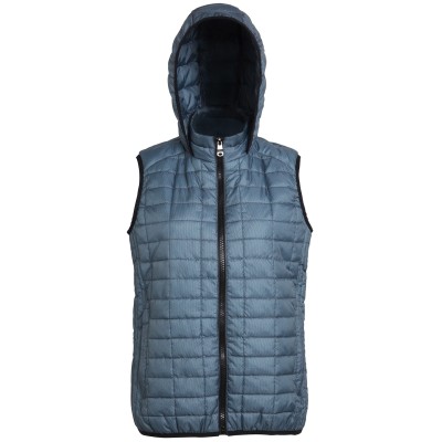 Gilet con cappuccio a nido d'ape da donna - cod. RWTS24F