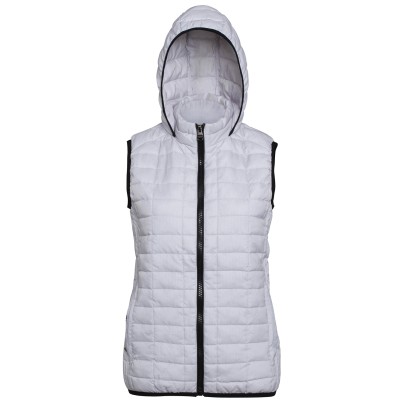 Gilet con cappuccio a nido d'ape da donna - cod. RWTS24F