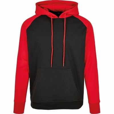 Felpa con cappuccio raglan di base - cod. RWBB005