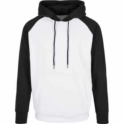 Felpa con cappuccio raglan di base - cod. RWBB005
