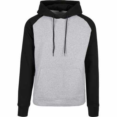 Felpa con cappuccio raglan di base - cod. RWBB005