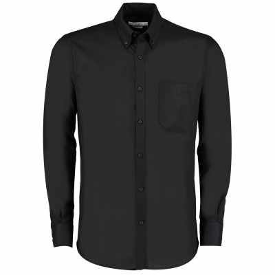 Camicia da lavoro Oxford slim fit a maniche lunghe (vestibilità attillata) - cod. RWKK184