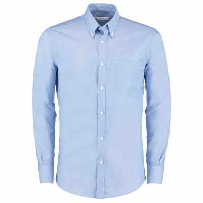 Camicia da lavoro Oxford slim fit a maniche lunghe (vestibilità attillata) - cod. RWKK184