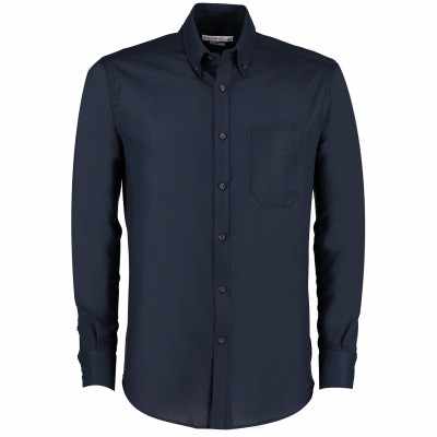 Camicia da lavoro Oxford slim fit a maniche lunghe (vestibilità attillata) - cod. RWKK184