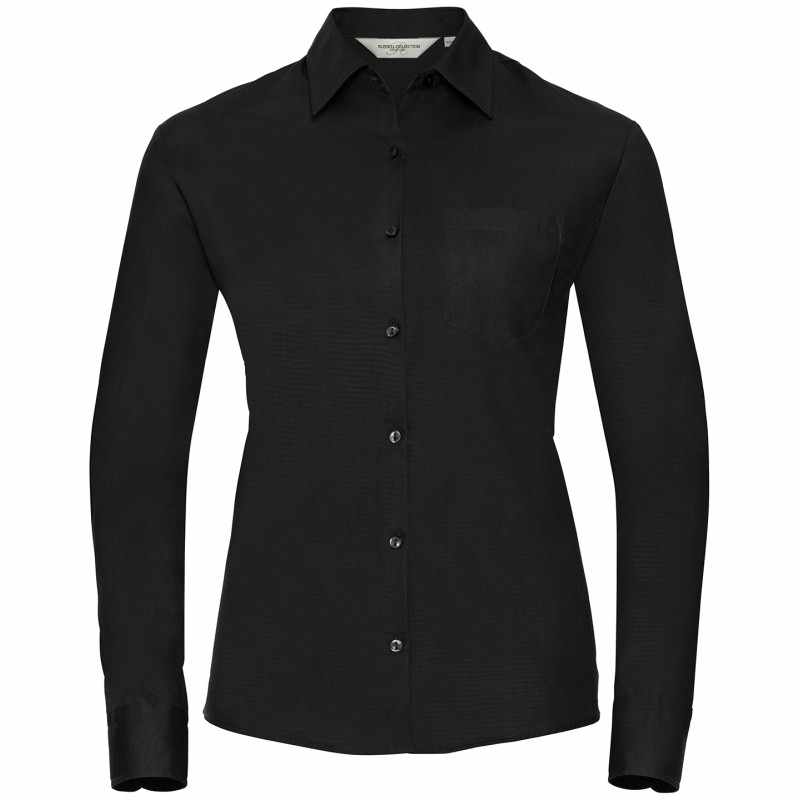 Camicia personalizzabile Russell da donna a maniche lunghe - cod. RWJ936F