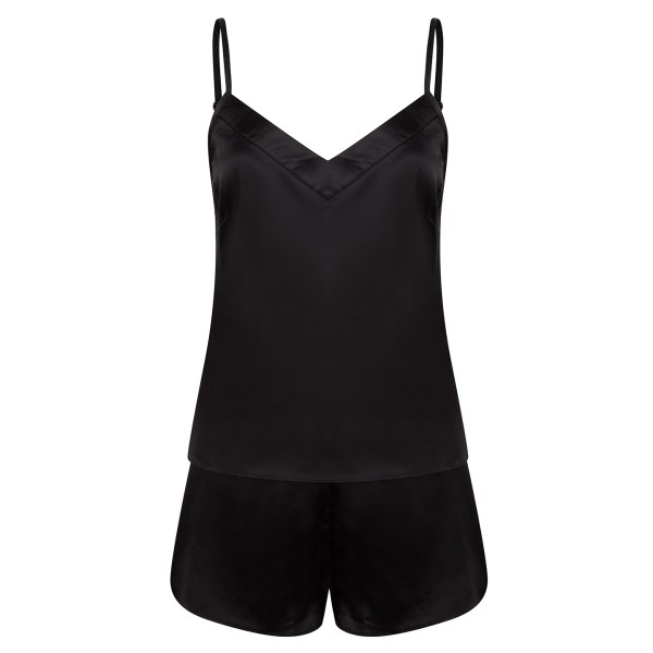 Pigiama corto in raso da donna - cod. RWTC057