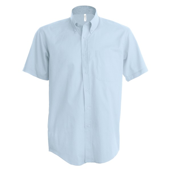 Camicia Oxford a maniche corte da uomo - cod. RWKB535