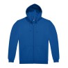 Felpa da lavoro B&C con cappuccio e cerniera