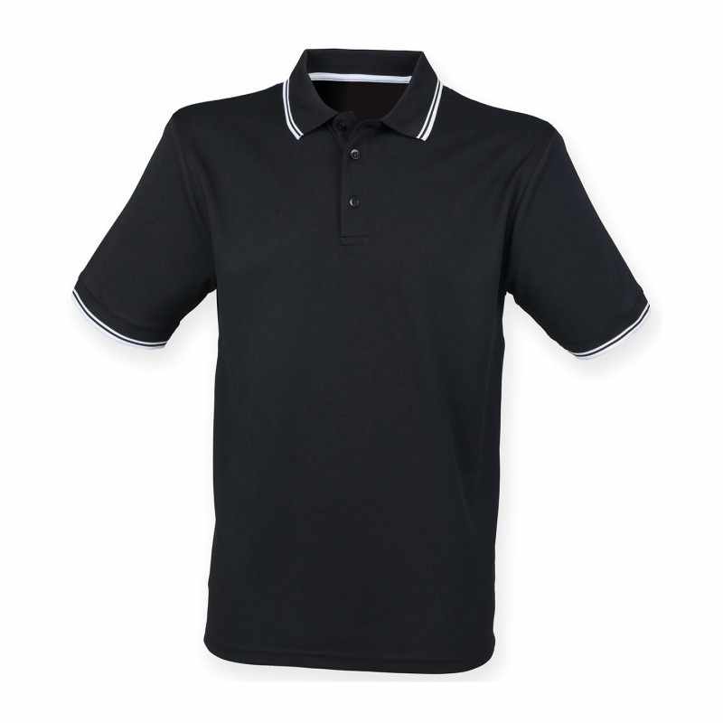 Polo elegante a contrasto da personalizzare con stampa - cod. RWHB482