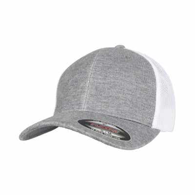 Cappellino da camionista retrò melange (6511M) - cod. RWYP127