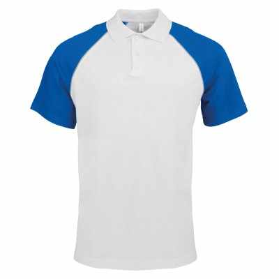 Polo da baseball a contrasto - cod. RWKB226 Polo da baseball a contrasto - cod. RWKB226