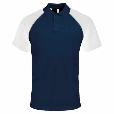 Polo da baseball a contrasto - cod. RWKB226 Polo da baseball a contrasto - cod. RWKB226