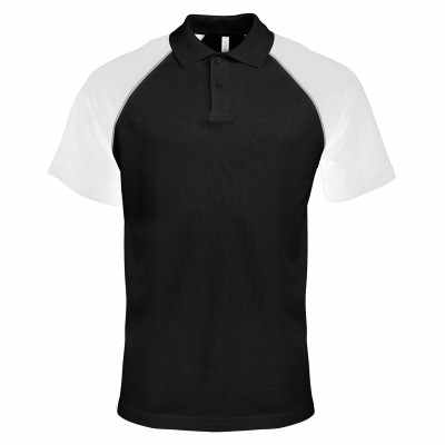 Polo da baseball a contrasto - cod. RWKB226 Polo da baseball a contrasto - cod. RWKB226
