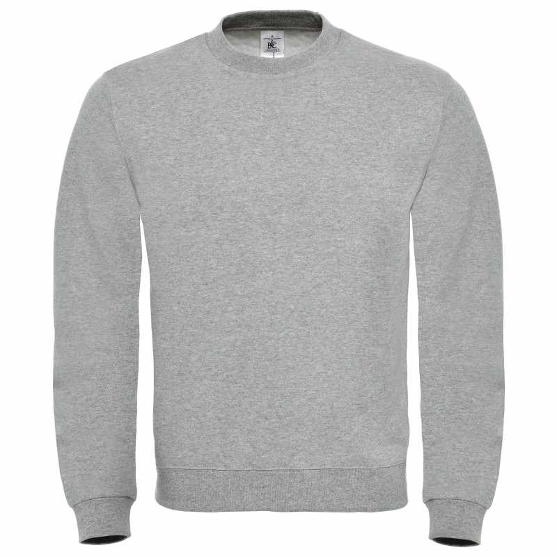 Felpa B&C con scritte stampate - cod. RWBA404