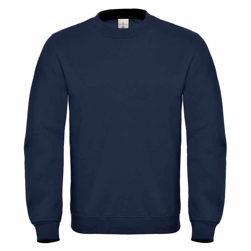 Felpa B&C con scritte stampate - cod. RWBA404