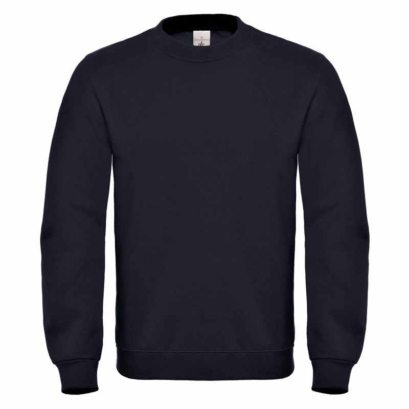 Felpa B&C con scritte stampate - cod. RWBA404