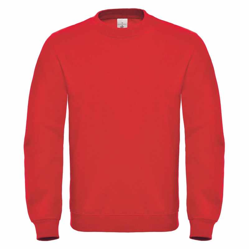 Felpa B&C con scritte stampate - cod. RWBA404