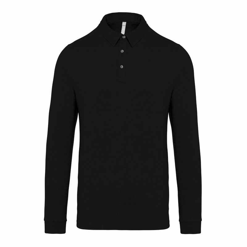 Polo a maniche lunghe in jersey personalizzata - cod. RWKB264