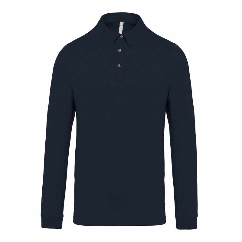 Polo a maniche lunghe in jersey personalizzata - cod. RWKB264